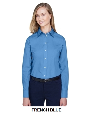 Devon & Jones Ladies' Crown Woven Collection® Solid Broadcloth.  DEV&JO  D620W